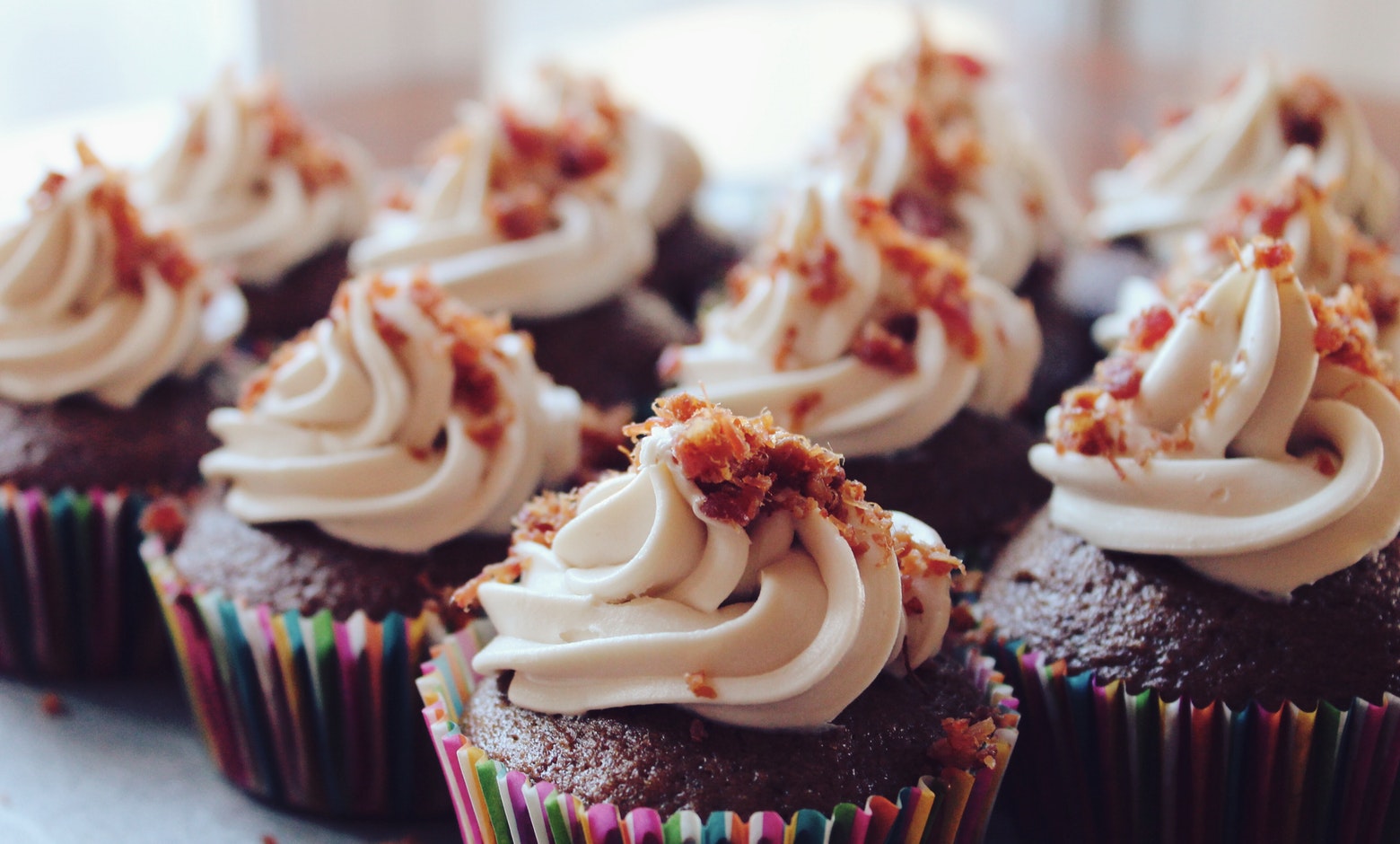 Cupcakes de chocolate